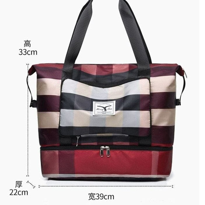HongYan water proof expandable travel bag
