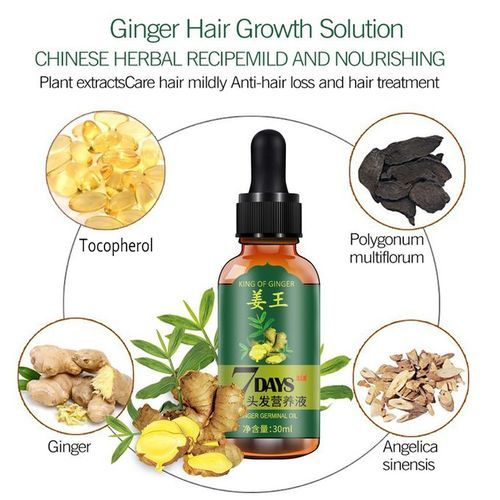 Aichun 7 Days Hair Tonic, Growth Oil, Ginger ,anti-hair Loss
