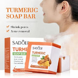 Tumeric Soap, Body and Face Tumeric Soap, Clears Pores, Brighten Face, Srink Pores, Remove Acnes