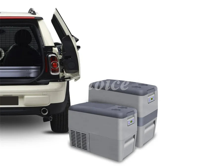 25/30L Car Refrigerator Mini Fridge Small Freezer 12V Compressor Portable Cooler 220V 12v car Mini Refrigerator