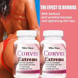 Curves Extreme Buttock and Hip Enhancement Butt Booster Lift Hip Butt Enlargement Pills Enhancement 60 Capsules