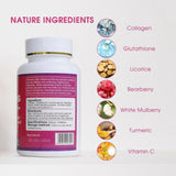 WinsTown Skin Whitening Tablets With Glutathione/ Dark Spot Treament