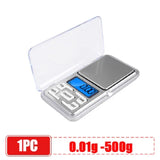 High Precision 500g 0.1g Digital Pocket Scale for Jewelry & Kitchen