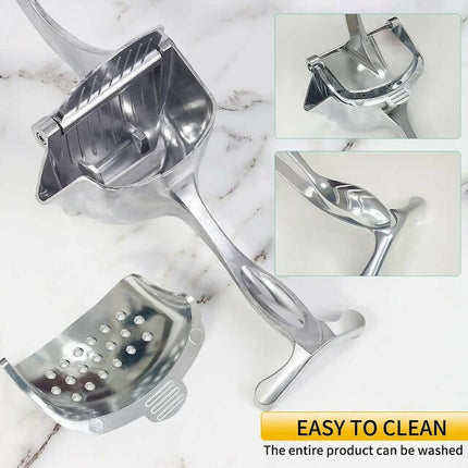 Multipurpose Metallic Manual Juicer, Lemon Squeezer Citrus Juicer Hand Press Heavy Duty Manual Squeeze, Juicer Extractor Tool