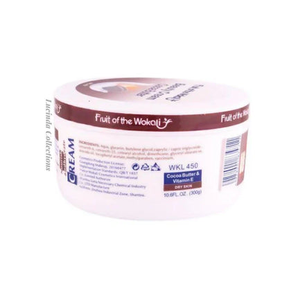 Fruit of the Wokali Cocoa Butter Beauty Cream With Almond Oil & Vitamin E-300g