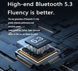 RichRipple Air31 Plus Bluetooth Earbuds: LED Display, Long Life, Translucent Case