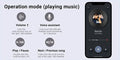 RichRipple Air31 Plus Bluetooth Earbuds: LED Display, Long Life, Translucent Case