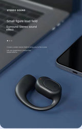 One Factory Single-Ear Bluetooth Earphone, Hook Design, Stereo Sound, Noise Reduction