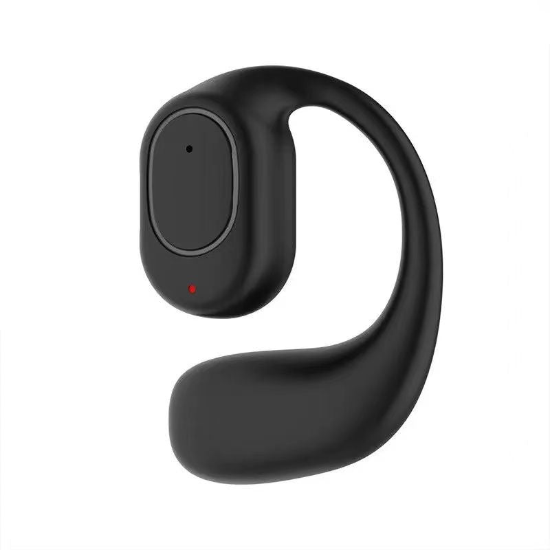 One Factory Single-Ear Bluetooth Earphone, Hook Design, Stereo Sound, Noise Reduction