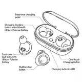 Y50 Plus+ TWS Wireless Bluetooth Earbuds: Noise Cancelling, Touch Control, with Mic