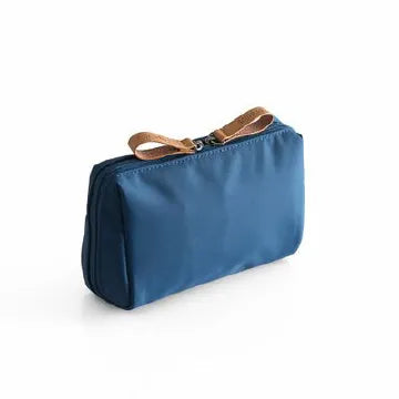 Portable Waterproof PU Leather Small Makeup Bag Travel Cosmetic Pouch