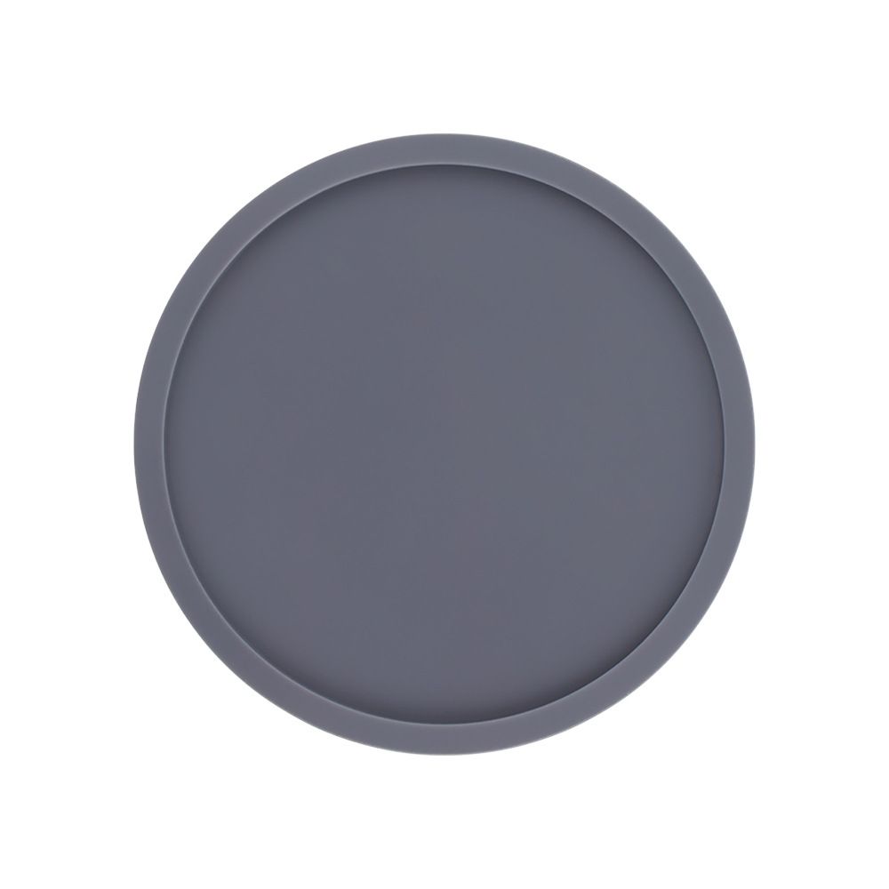 Silicone Coasters 3 Pcs Non-Slip Heat-Resistant Round Table Protectors