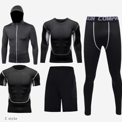 Fitness clothing suit basketball tights