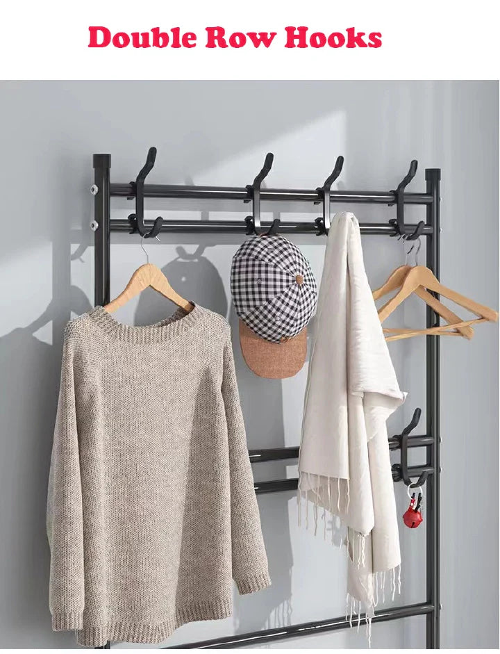 Foldable Portable Non-Woven Clothes Storage Bag Organizer for Home Travel