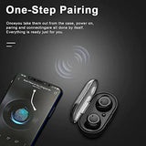 RichRipple Y50 Plus Wireless Bluetooth Earbuds: TWS Stereo In-Ear, Touch Control