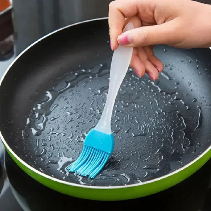 Premium Stainless Steel Kitchen Utensil Set - Wok Spatula, Ladle, Whisk, Sponge