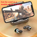 RichRipple M10 TWS Bluetooth 5.0 Wireless Earbuds with LED Display and Mic