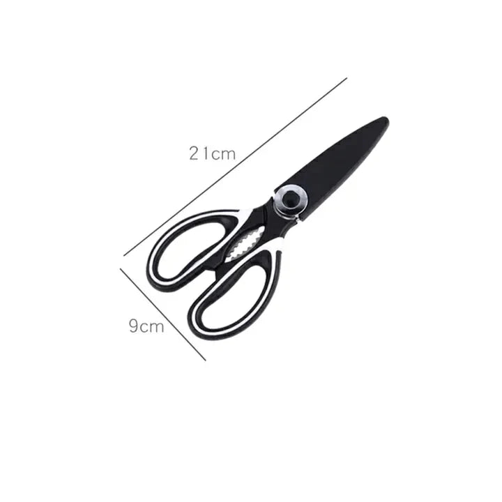 Multifunctional Stainless Steel Kitchen Shears: Bone, Chicken, Fish, Household Tasks
