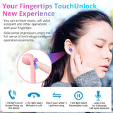 TWS Bluetooth 5.0 Noise-Cancelling Earpods with Sweatproof Design & Touch Control