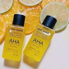 Mimi White Multi Alpha Hydroxy Acids AHA Whitening Body Serum 30ml