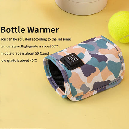 Infant Feeding Bottle Thermostat Storage Bag,Nursing For Baby Milk Bottle Warmer Stroller for Outdoor Travel