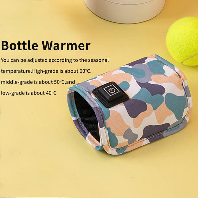 Infant Feeding Bottle Thermostat Storage Bag,Nursing For Baby Milk Bottle Warmer Stroller for Outdoor Travel