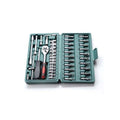 46-Piece Carbon Steel Wrench Socket Spanner Screwdriver Combination Tool Set