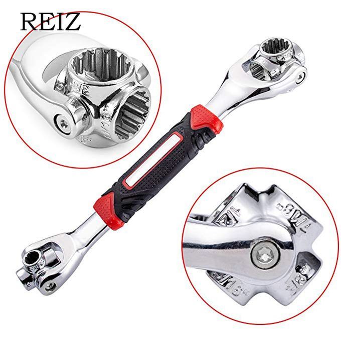 48-in-1 Vanadium Steel Torque Wrench Set with Universal Socket