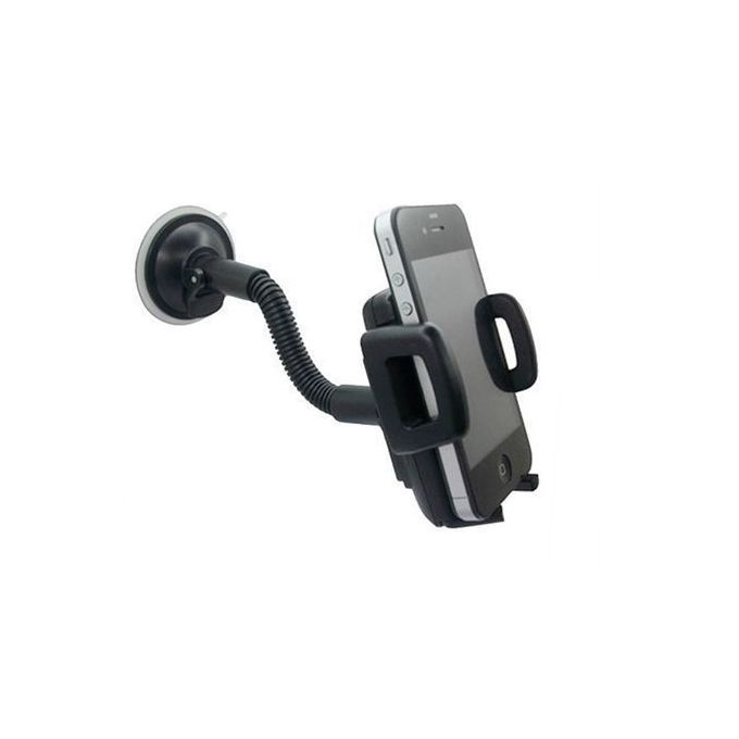 Universal Plastic Car Phone Holder Black