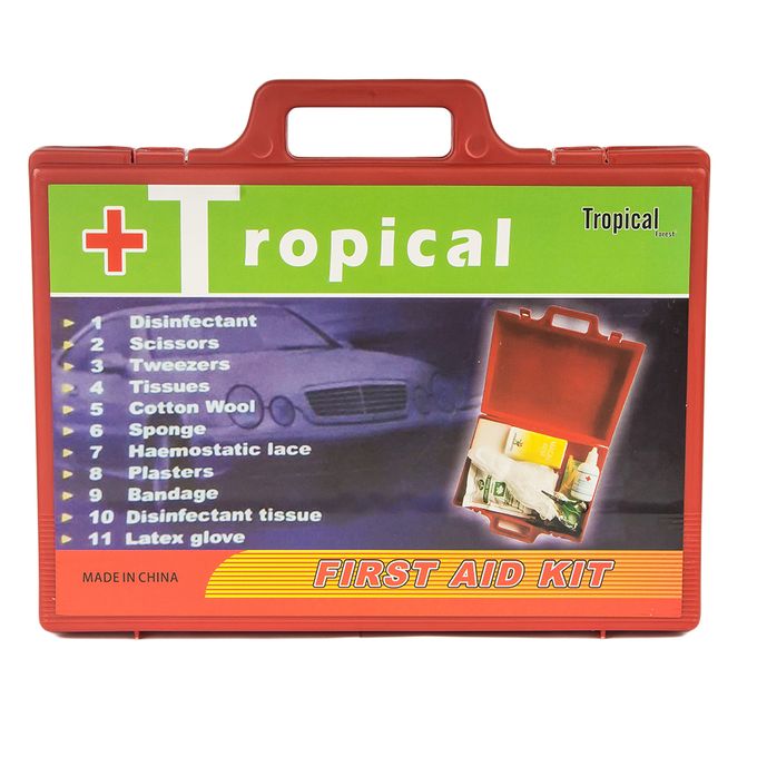 First Aid Kit Red