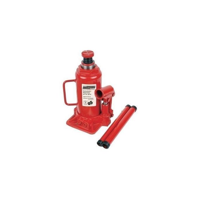 5 Ton Hydraulic Car Jack Red Steel 2T Lifting Capacity 90-360mm