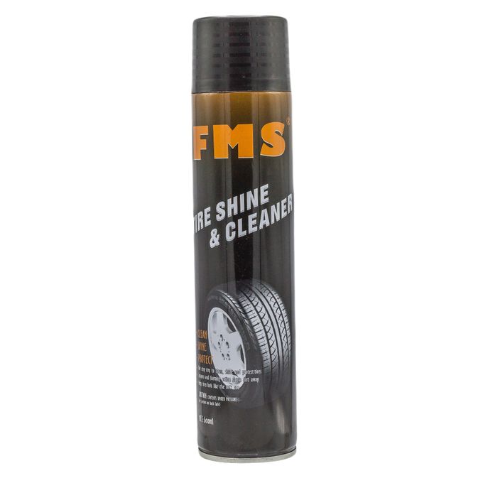 Tyre Shine Foam Cleaner Cleans Shines and Protects Vehicle Tyres Fms