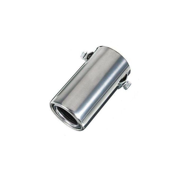 Universal Car Exhaust Muffler Stainless Steel Rear Tail Liner Chrome