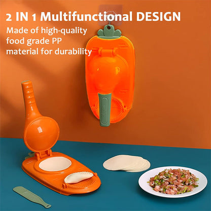 2 in 1 dumpling press and samosa meat pie press
