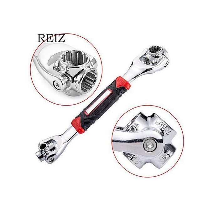 48-in-1 Chromium-Vanadium Steel Ratchet Socket Wrench Set