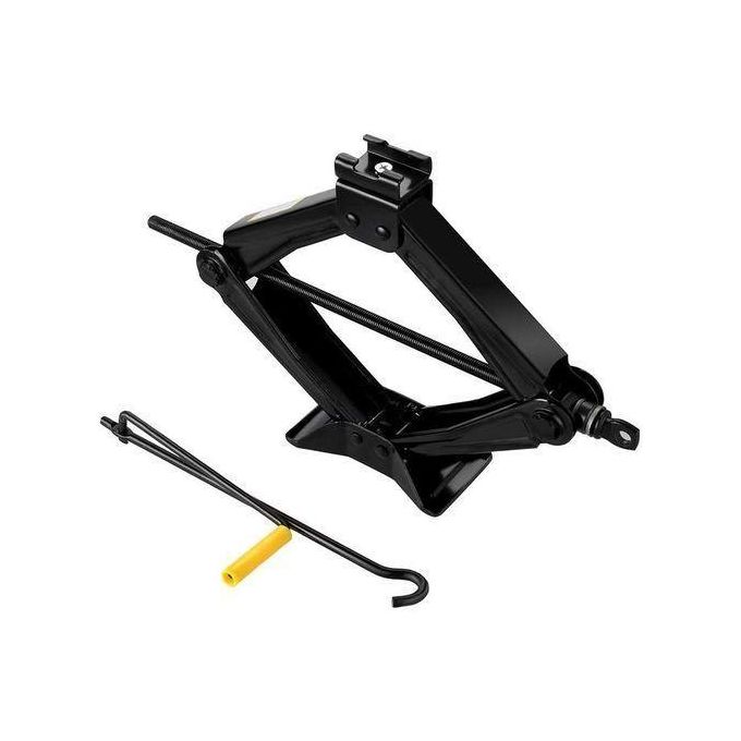 1.5 Ton Scissor Car Jack Heavy Duty Universal Lifting Rod Portable Vehicle Repair