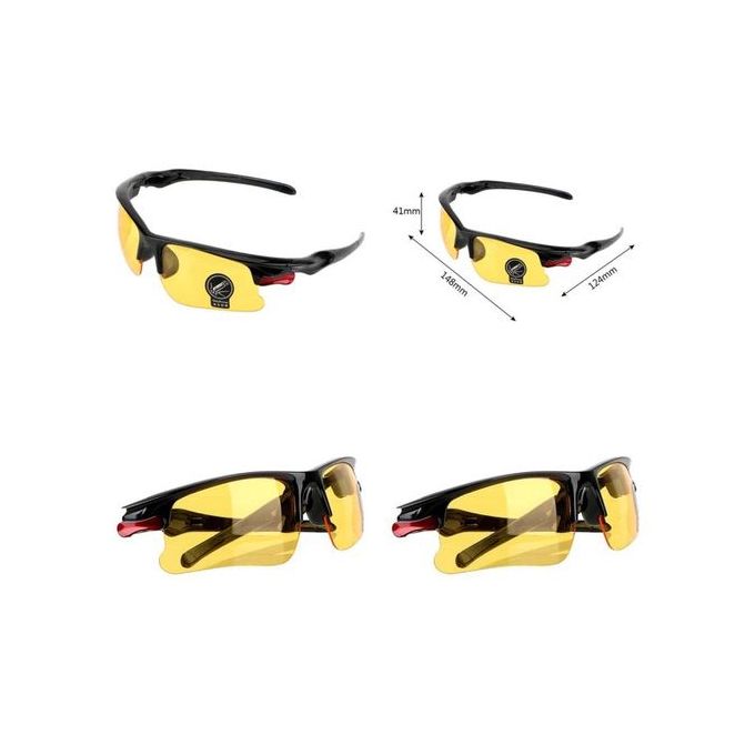 Night Vision HD Driving Wraparound Fashion Glasses