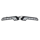 2-Piece Universal LED Car Daytime Running Daylight Front Fog Lamp