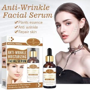 Aichun Beauty Anti-Wrinkle Moisturizing Face Serum With Hyaluronic Acid & Argan Oil