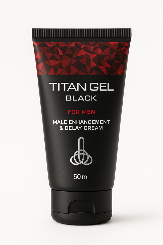 Titan Gel Black for Men – Boost Size, Last Longer & Perform Better (50ml)
