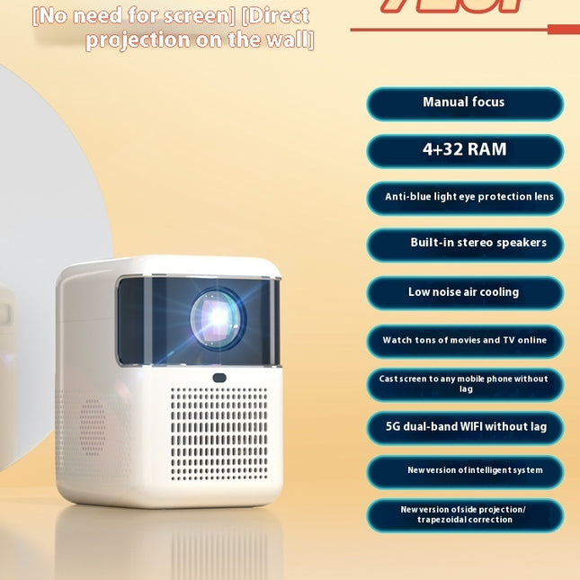 Intelligent Bedroom Focusing Wall Automatic Ultra-high Projector