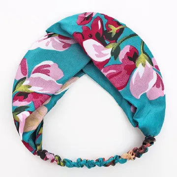 Bohemian Print Turban Headband For Women And Girls