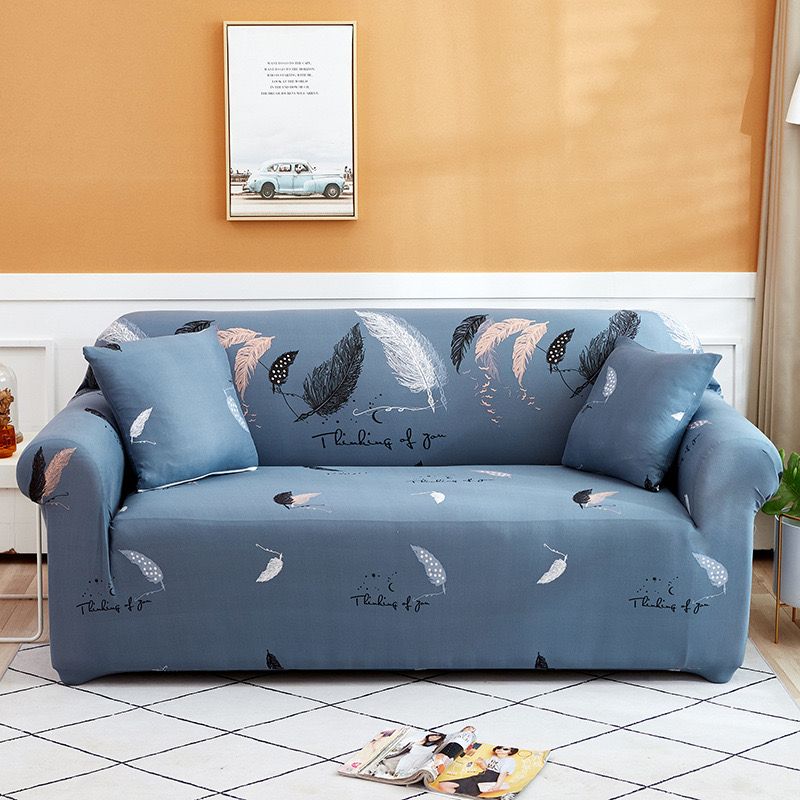 Generic Universal Elastic Sofa Slipcover, Anti-Slip Polyester Fabric Protector