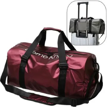 Waterproof Men's Gym Bag with Wet Dry Separation Travel Duffel