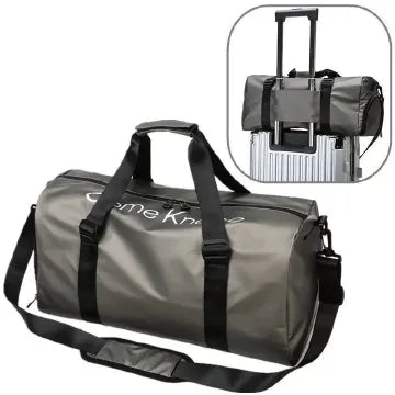 Waterproof Men's Gym Bag with Wet Dry Separation Travel Duffel