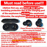 Y50 Plus+ TWS Wireless Bluetooth Earbuds: Noise Cancelling, Touch Control, with Mic