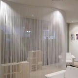 Shiny Tassel String Door Curtain Decorative Window Divider 100x200cm