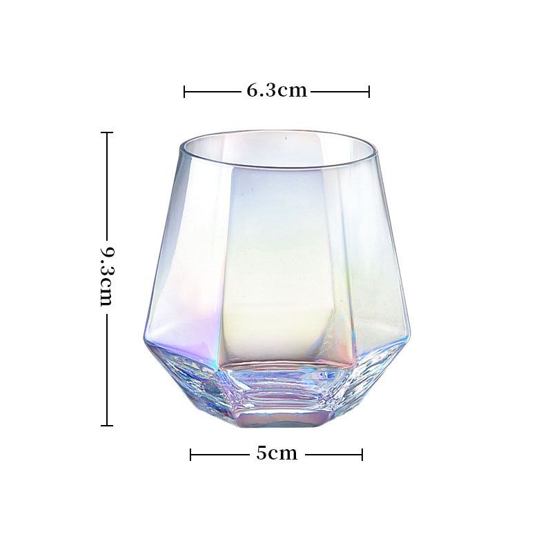 Premium 6-Piece 7.8oz Lead-Free Drinking Glass Set for Assorted Beverages