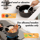 Jamespot 11-Piece Die-Cast Non-stick Cookware Set with Induction Pots & Pan