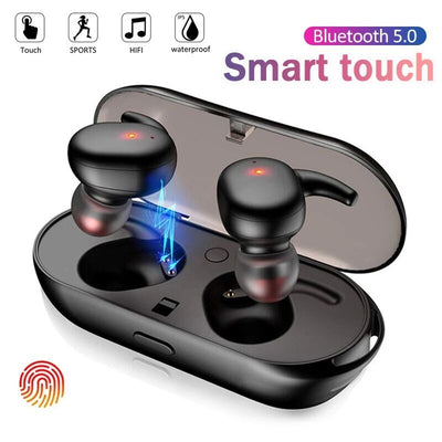 Y30 TWS 5.0 Bluetooth Earbuds with Noise Cancelling for Smartphones